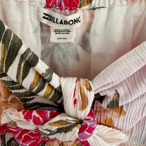 Billabong Sweet Pie Floral Mini Dress S - Picture 3 of 4